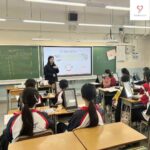 中學生校本形象教育工作坊，校本中學生形象教育教學實踐，導師進行示範及指導。